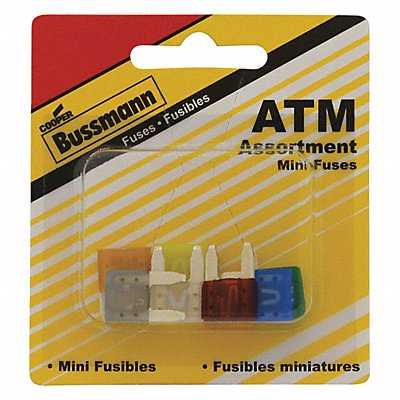 BUSSMANN BPATMA8RP Automotive Blade Fuse Kit 8 ATM Series