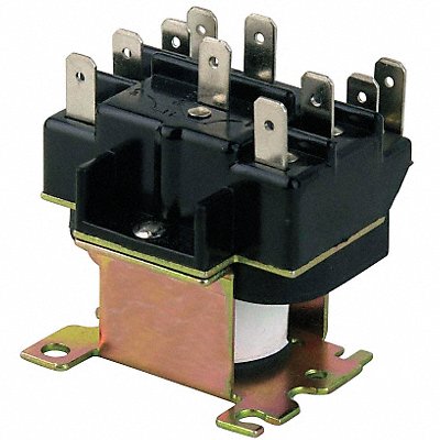 GRAINGER 6AZU0 Switching Relay DPDT 120V AC