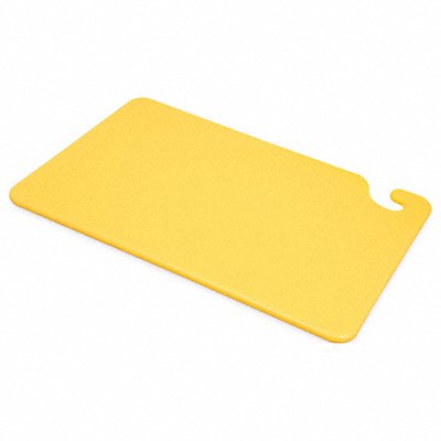 SAN JAMAR CB121812YL Cutting Board 12x18 in Yellow