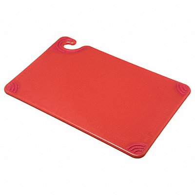 SAN JAMAR CBG121812RD Cutting Board 12x18 in Red
