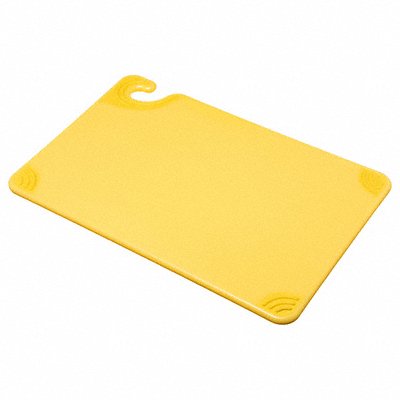 SAN JAMAR CBG121812YL Cutting Board 12x18 in Yellow