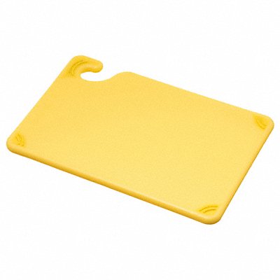 SAN JAMAR CBG6938YL Cutting Board 6x9 in Yellow