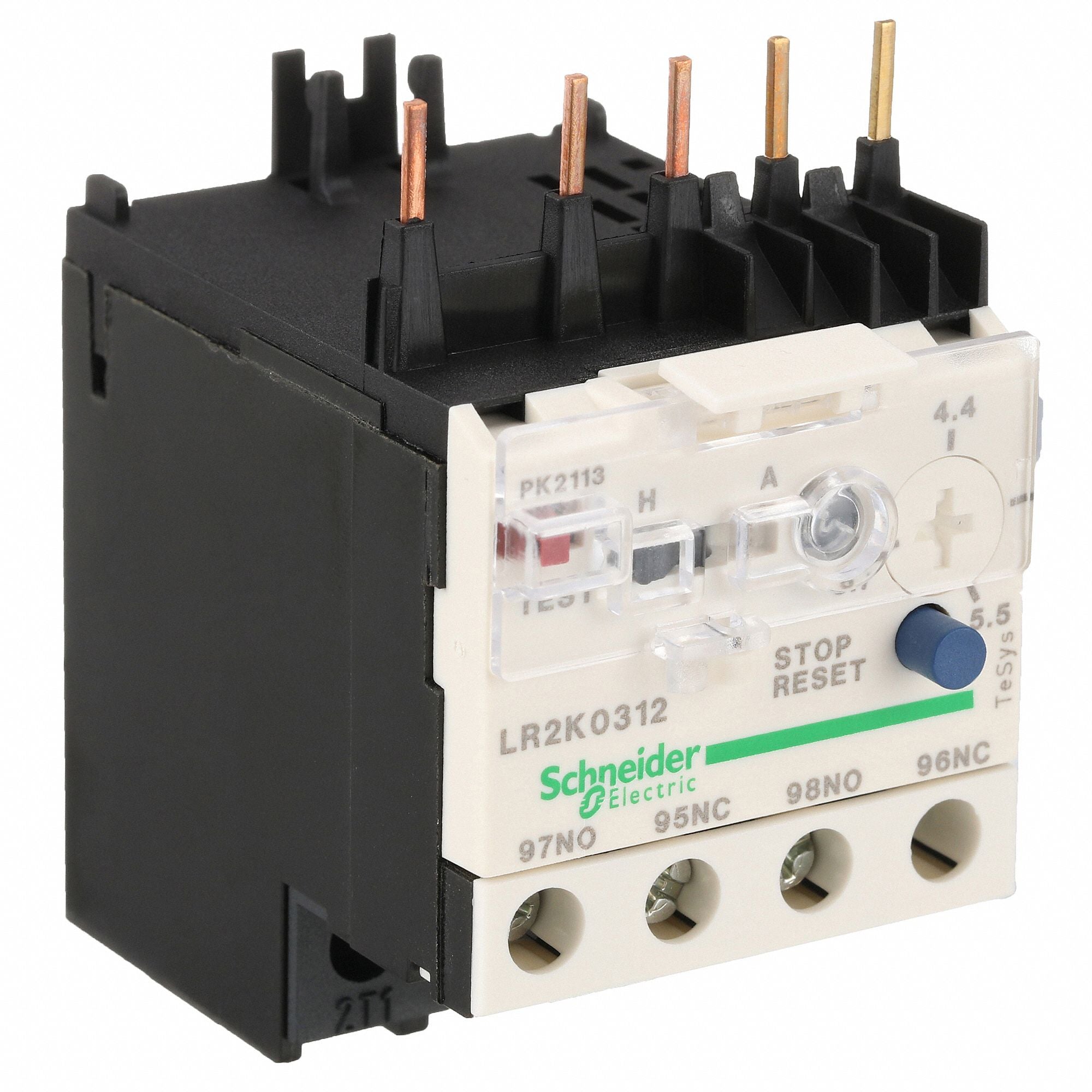 SCHNEIDER LR2K0312 Overload Relay IEC Thermal Auto/Manual