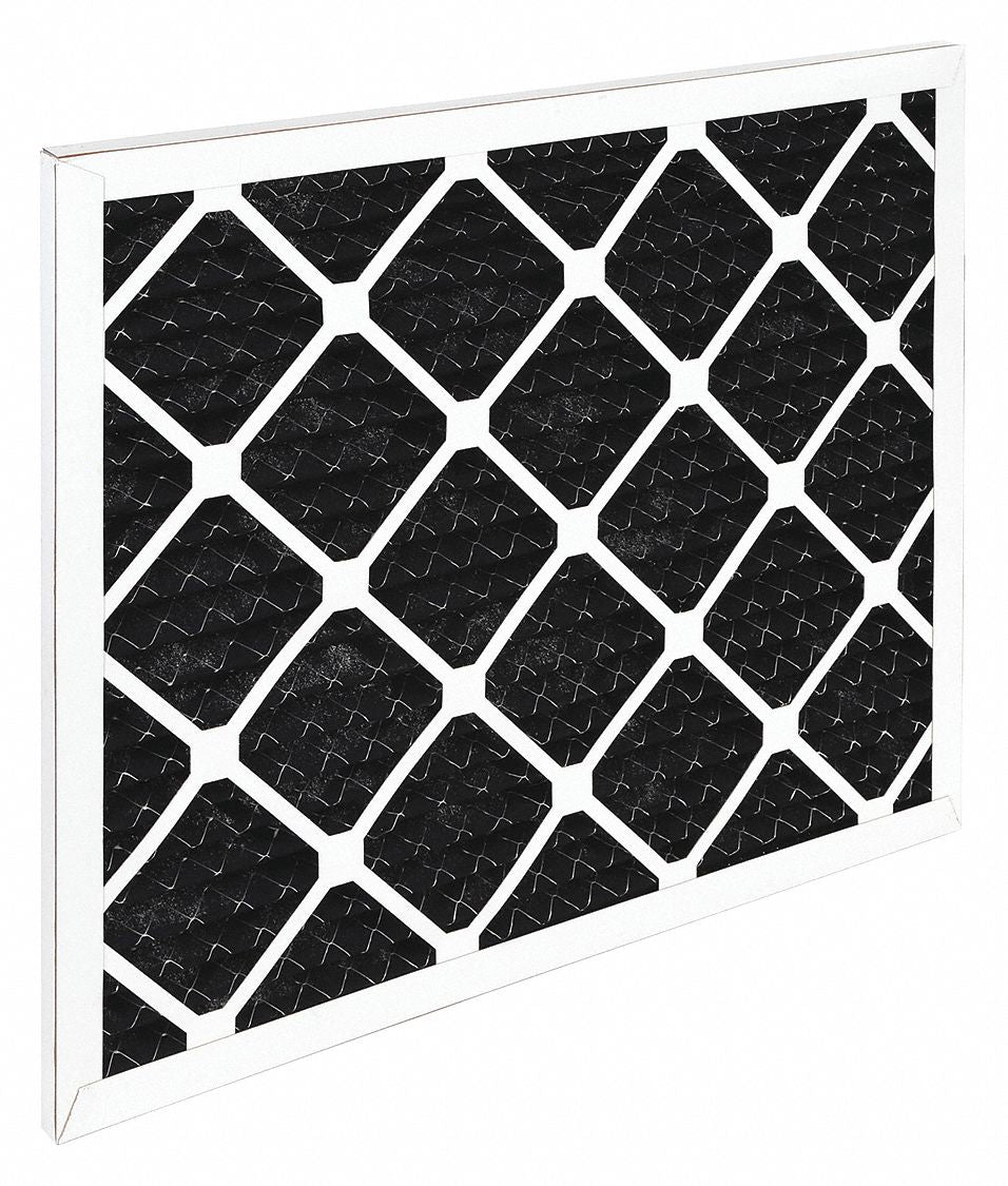 GRAINGER 6B850 Odor Removal Pleated Air Filter 20x24x1