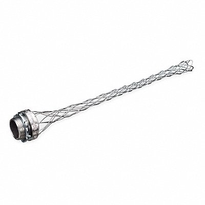 HUBBELL WIRING DEVICE-KELLEMS 73031200 Connector Alum L - Strain Relief 3.25in