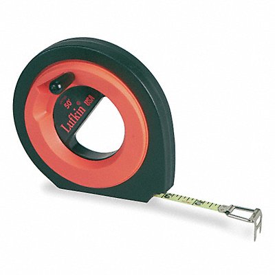 CRESCENT LUFKIN HYT100 Long Tape Measure 3/8 In x 100 ft Orange