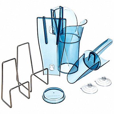 SAN JAMAR SI5000GR Ice Scoop and Holder 6 to 10 oz.