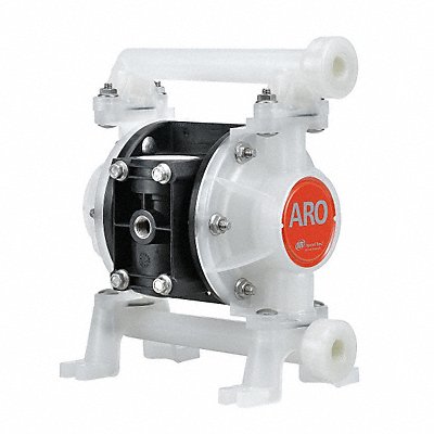 ARO PD03PAPS0NA Double Diaphragm Pump PTF TPV/PP 1/4in 11gpm