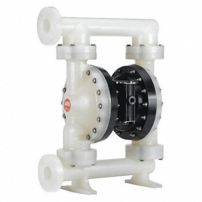 ARO PD20PFPSPTT Double Diaphram Pump Flange PTFE/PP 3/4in 182gpm