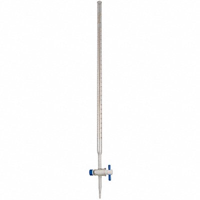 LAB SAFETY SUPPLY 6CDP1 Straight Bore Buret 560 mm 25 mL PK6