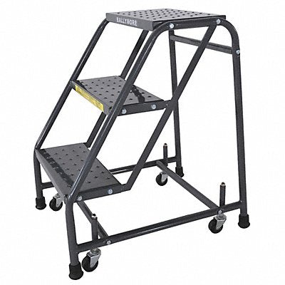 BALLYMORE 318P Rolling Ladder Steel 28-1/2 In.H