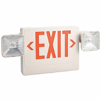 LUMAPRO 6CGL7 ExtSgn Emergency Light Plst Sld Ld Ac Indsct 5.4W