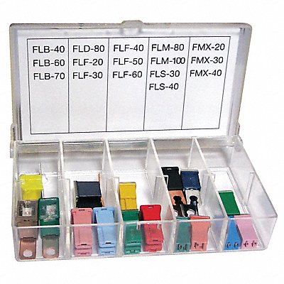 BUSSMANN NO45 Automotive Blade Fuse Kit 16 FLB FLF FLM