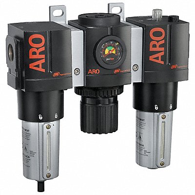 ARO C38341810 FRL 3 pcs 1/2 NPT 5 micron 150 cfm