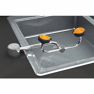 GUARDIAN EQUIPMENT G1774LH Eyewash Deck Mount Left 14-3/8 W 6-1/2 D