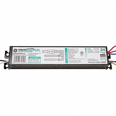 GE LAMPS GEC240MAXA CFL Ballast Instant Start 40W 2 Bulbs