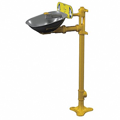 BRADLEY S19214B Eyewash Station Pedestal Mnt SS 15-1/2 W
