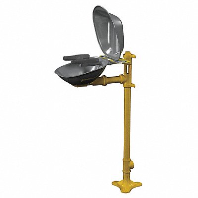 BRADLEY S19214DCFW Eye/Face Wash Station Ped SS 15-1/2 W