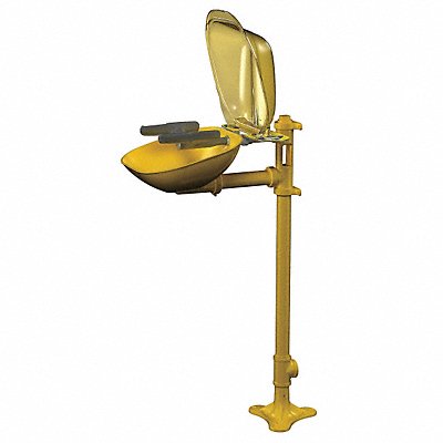BRADLEY S19214PDCFW Eye/Face Wash Station Ped Steel 15-1/2 W