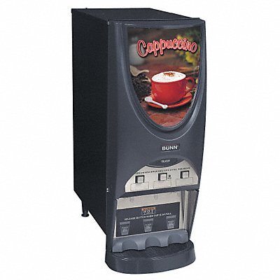 BUNN iMIX3Silver Hot Beverage Dispenser 3 Hoppers