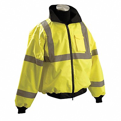 OCCUNOMIX LUXETJBJY4X D9797 Bomber Jacket Yes Insulated Yellow 4XL