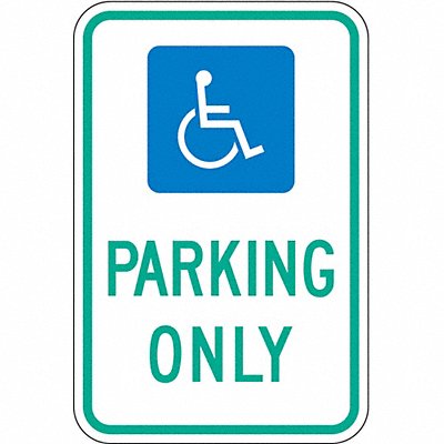 LYLE HCOH0112HA ADA Handicapped Parking Sign 18 x 12