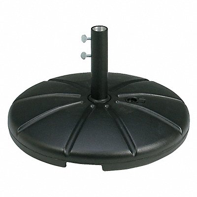 GROSFILLEX US602117 Umbrella Base with Filling Cap Black
