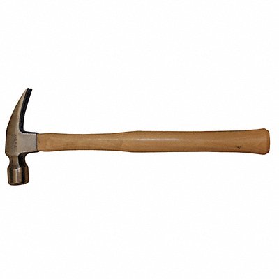 WESTWARD 6DWJ0 Rip-Claw Hammer Hickory Milled 20 Oz