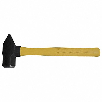 WESTWARD 6DWL7 Cross Pein Hammer 3 lb 14-1/2 Fiberglass