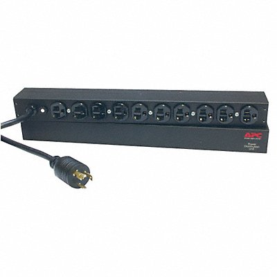 APC BY SCHNEIDER ELECTRIC AP9564 PDU 20A 10 Outlet 12 ft Black