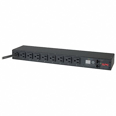 APC BY SCHNEIDER ELECTRIC AP7800B PDU 15A 8 Outlet 12 ft Black