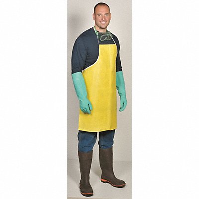 LAKELAND PBLC650 Chemical Resistant Apron Yellow PK10