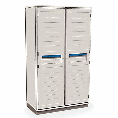 METRO SXRD72TU6 Supply Cabinet Light Taupe Polymer 23.4 x72.5 x41.3
