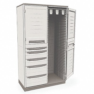 METRO SXRD72SCATH2 Catheter Cabinet Polymer Stationary 3Shelves