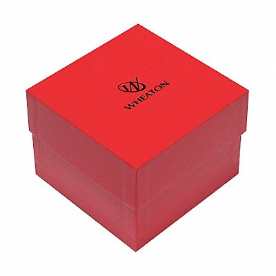 WHEATON W651605XL CryoFile XL Cryogenic Box Red PK15
