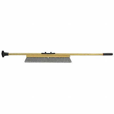 TOUGH GUY 90646 Push Broom 60 in Handle L 24 in Face