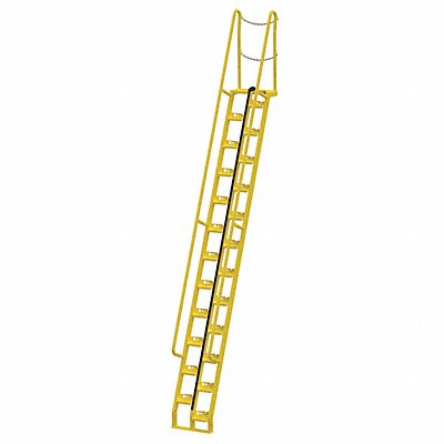 VESTIL ATS1468 Alternating Tread Stair Unit 17 ft 6 H
