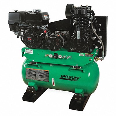 SPEEDAIRE AG2SH1330G Stationary Air Compr/Generator 2 Stage