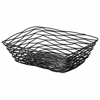 TABLECRAFT PRODUCTS COMPANY BK17209 Food Serving Basket 6 1/8 in W Black PK6