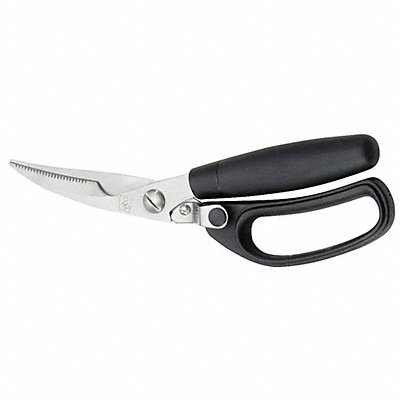 TABLECRAFT PRODUCTS COMPANY E6607 Poultry Shears 9 1/2 in L Black Handle
