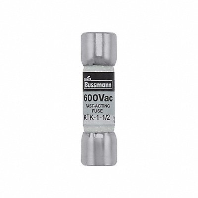 BUSSMANN KTK112 Fuse Midget 1-1/2A KTK Series