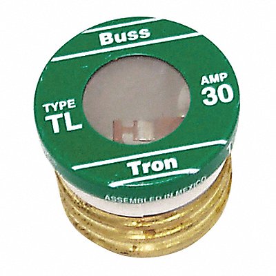 BUSSMANN TL30 Plug Fuse TL Series 30A PK4