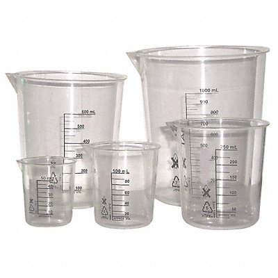 LAB SAFETY SUPPLY 6FAF6 Beaker Set