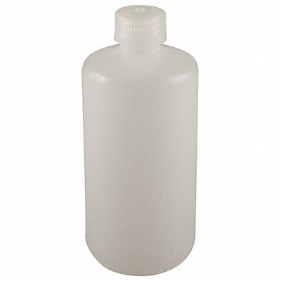 LAB SAFETY SUPPLY 6FAH5 Bottle 100 mm H Clear 51 mm Dia PK500