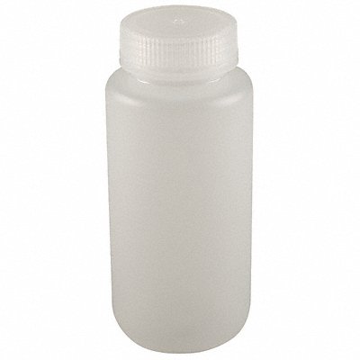 LAB SAFETY SUPPLY 6FAN2 Bottle 131 mm H Clear 61 mm Dia PK12