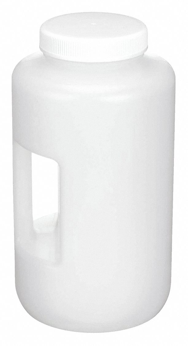 LAB SAFETY SUPPLY 6FAP8 Bottle 288 mm H Clear 153 mm Dia