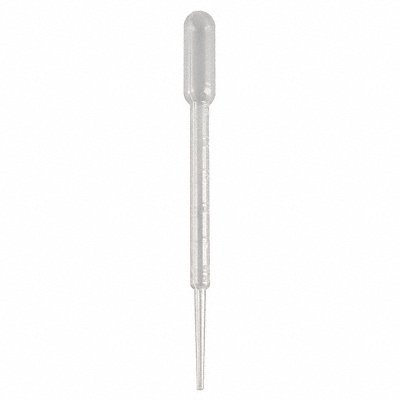 LAB SAFETY SUPPLY 6FAV9 Pasteur Pipette Non Steril 1 mL PK500