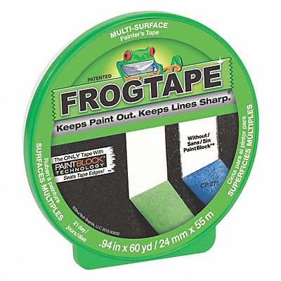 SHURTAPE CF120 MaskingTape 15/16 W 60yd L Green