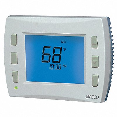 PECO T8532IAQ Low Voltage Programmable Thermostat Heat/Cool 20-30V AC