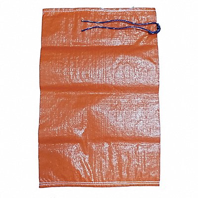 GRAINGER 6FGY0 Sand Bag Orange 27 in L 18 in W PK100
